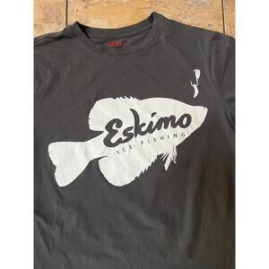Eskimo crewneck short sleeve gray T-shirt, men's size 2XL